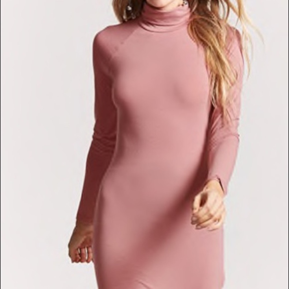 Turtleneck Bodycon Dress